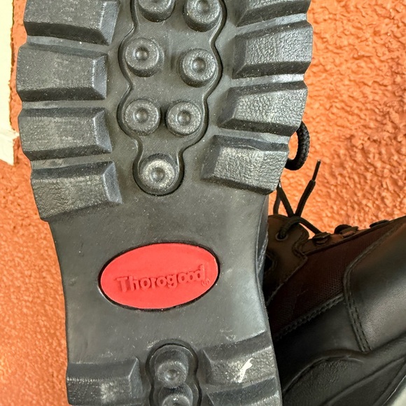 Thorogood Tactical Boots Leather The Deuce 6 Inch Lace Up  834-6086 Men's 9 - Picture 5 of 7